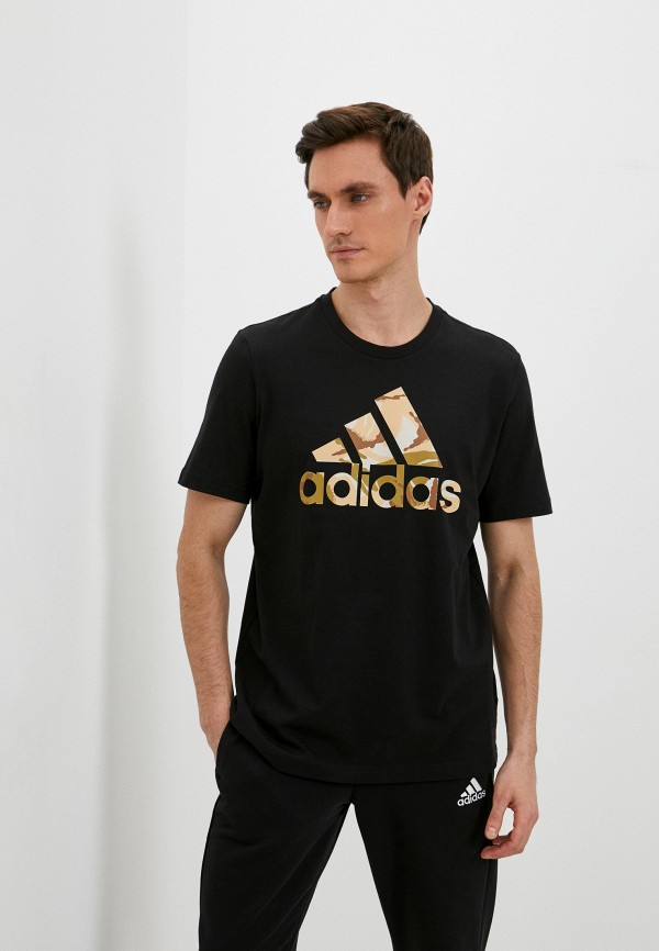 

Футболка adidas, Черный, M CAMO T
