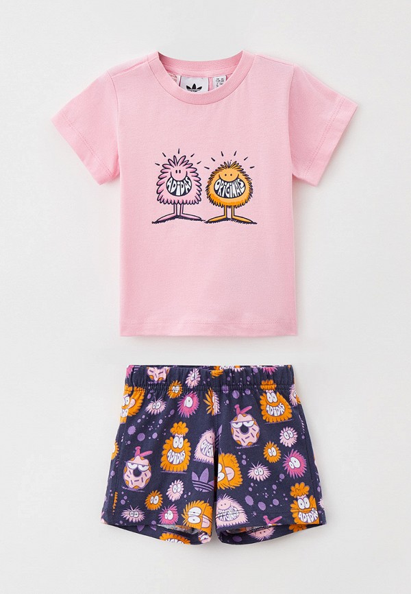 

Костюм спортивный adidas Originals, Разноцветный, SHORT TEE SET