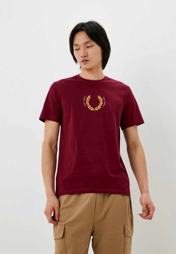 

Футболка Fred Perry, Бордовый