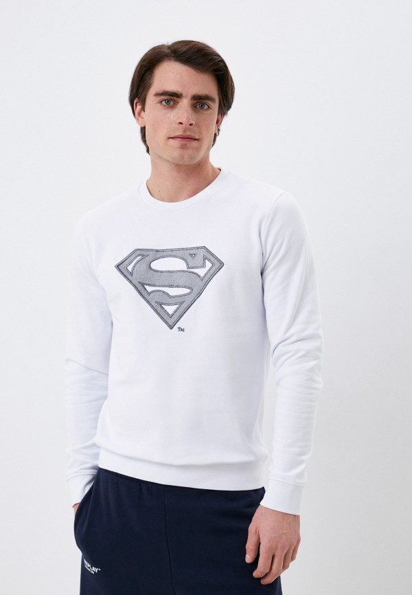 

Свитшот Replay, Белый, lamoda_exclusive_capsule_ SUPERMAN