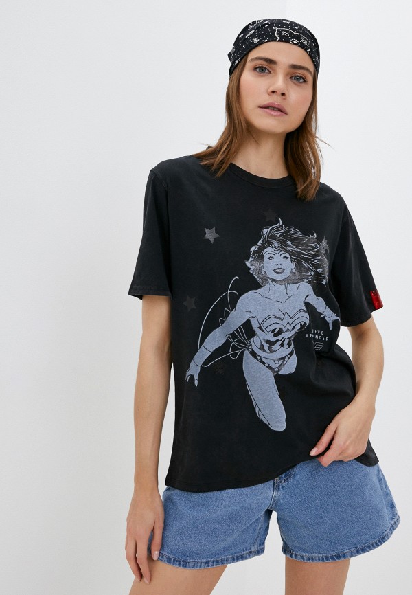 

Футболка Replay, Черный, Lamoda Exclusive Online Capsule Wonderwoman