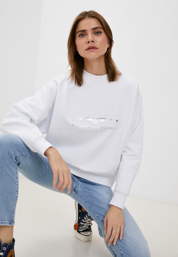 

Свитшот Replay, Белый, Lamoda Exclusive Online Capsule Wonderwoman