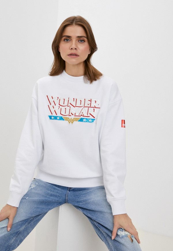 

Свитшот Replay, Белый, Lamoda Exclusive Online Capsule Wonderwoman