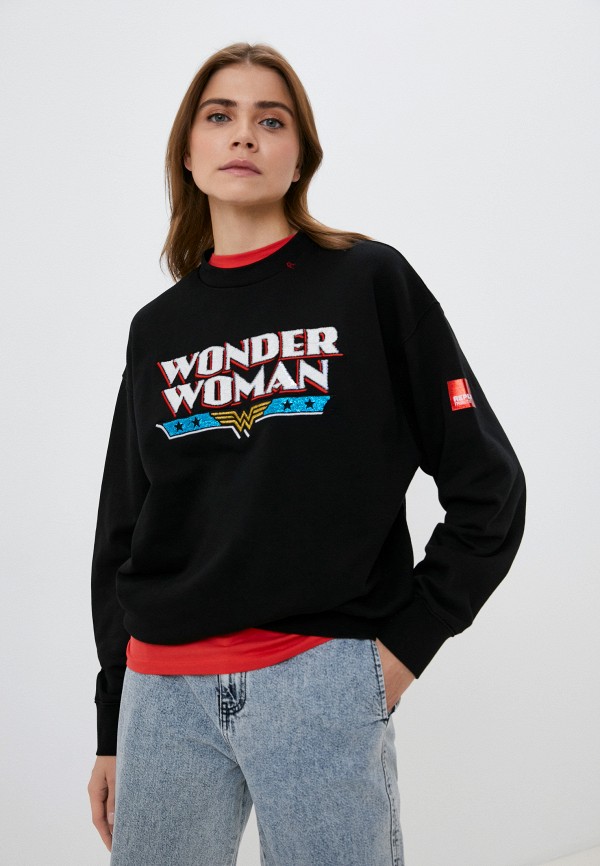 

Свитшот Replay, Черный, Lamoda Exclusive Online Capsule Wonderwoman