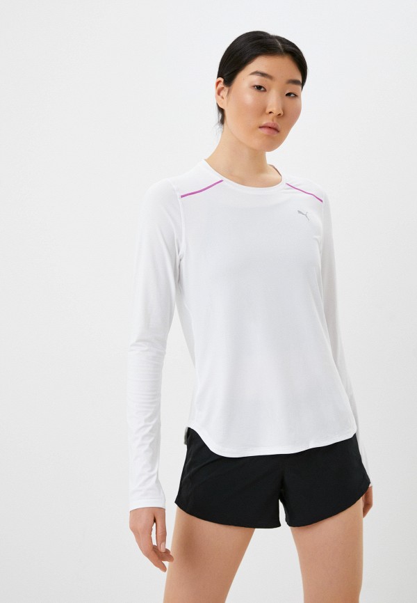 

Лонгслив спортивный PUMA, Белый, RUN Cloudspun MARATHON LS Tee W