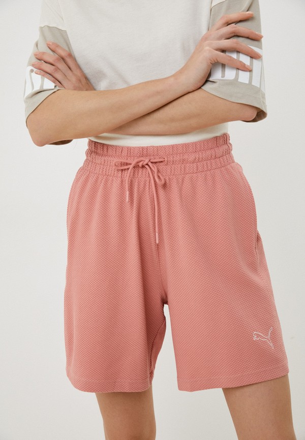 

Шорты спортивные PUMA, Коралловый, HER 7" High-Waist Shorts