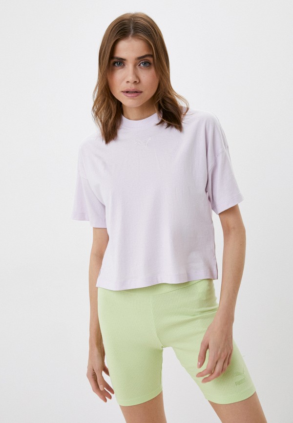 

Футболка PUMA, Фиолетовый, HER Cropped Tee
