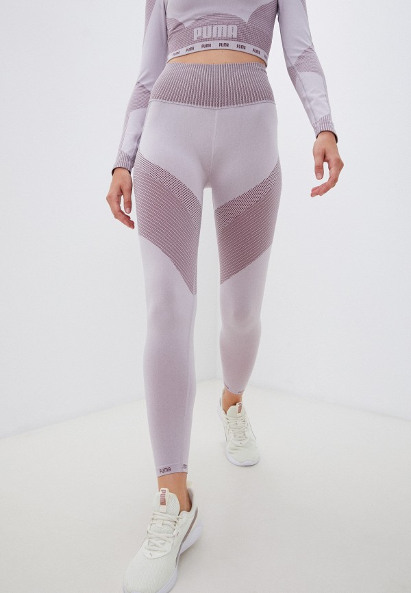 

Тайтсы PUMA, Фиолетовый, Train FormKnit Seamless High Waist 7 8 Tight