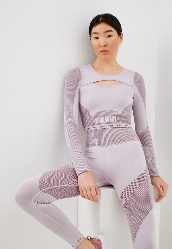 

Лонгслив спортивный PUMA, Фиолетовый, Train FormKnit Seamless Long Sleeve