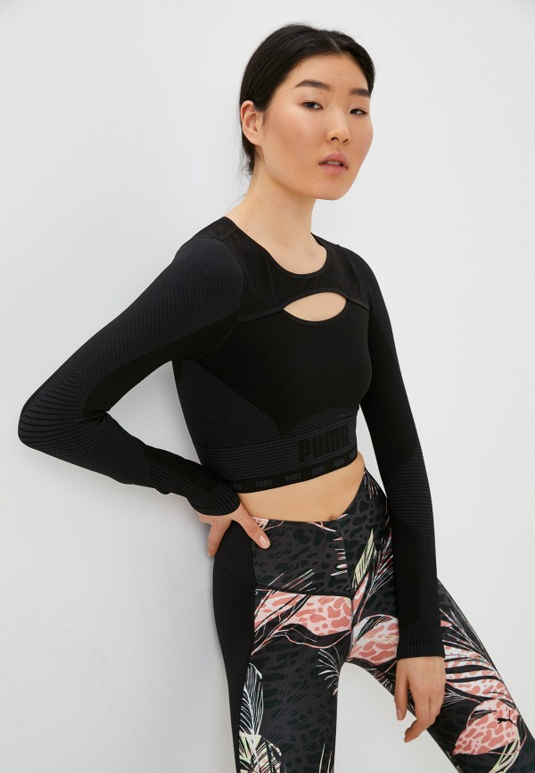

Лонгслив спортивный PUMA, Черный, Train FormKnit Seamless Long Sleeve