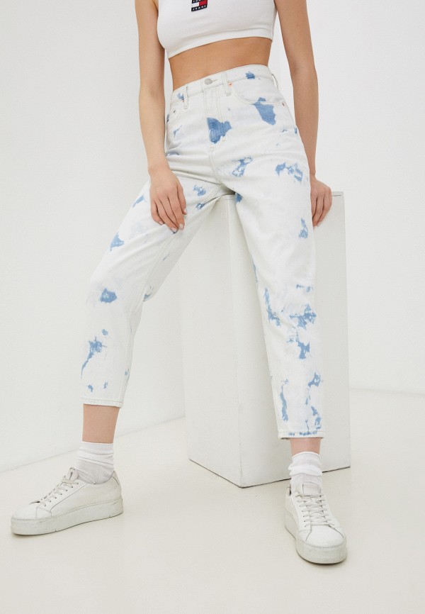 

Джинсы Tommy Jeans, Белый, MOM JEAN UHR TPRD