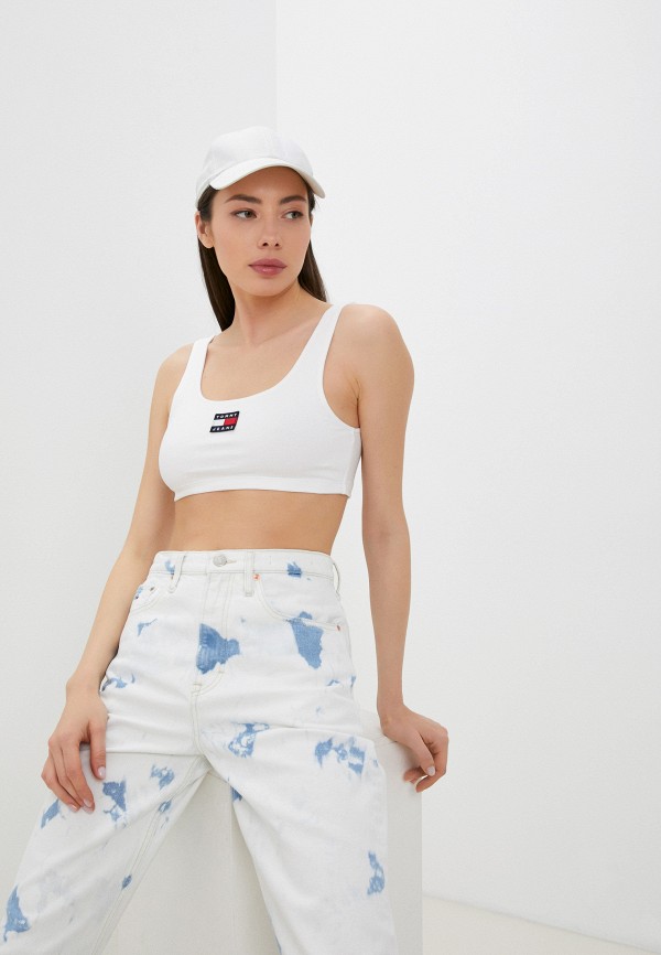 

Топ Tommy Jeans, Белый