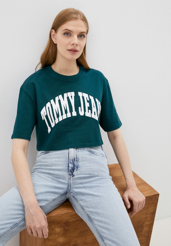 

Топ Tommy Jeans, Зеленый