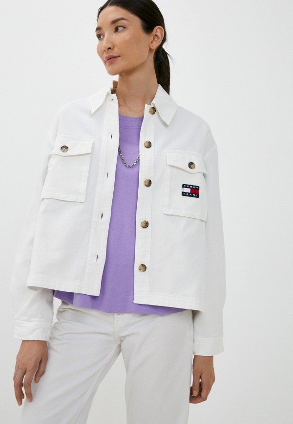 

Куртка джинсовая Tommy Jeans, Белый