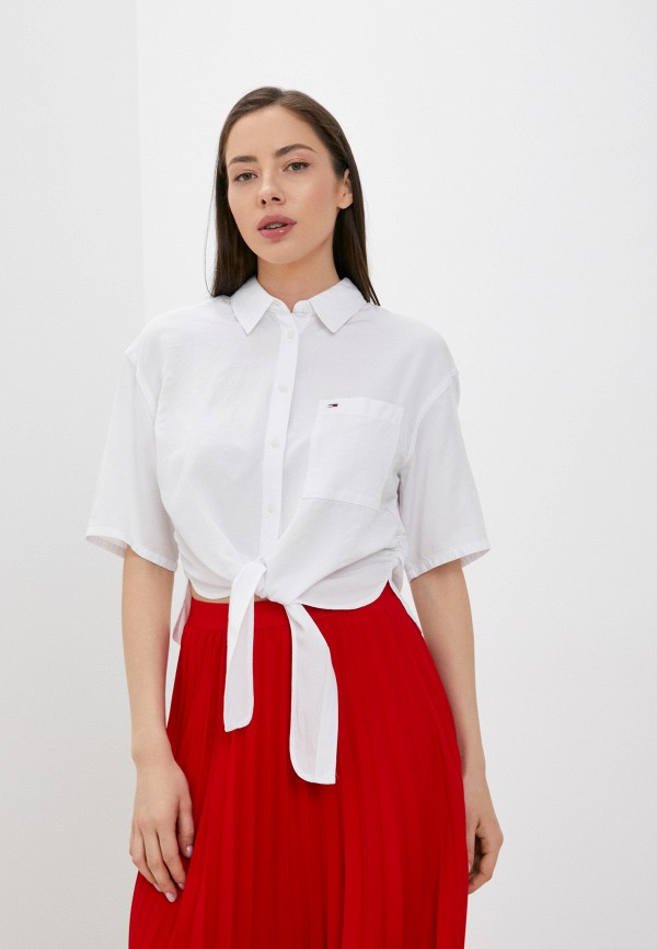 

Рубашка Tommy Jeans, Белый