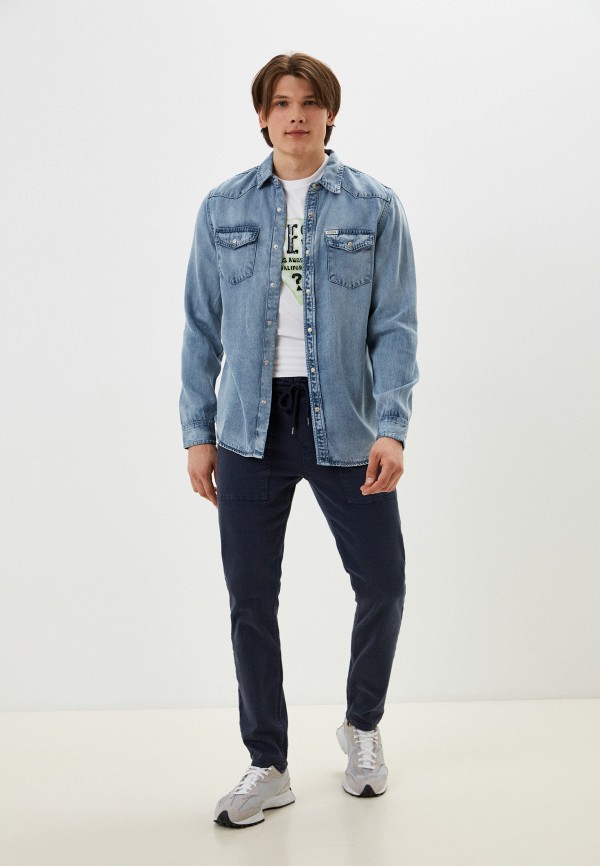 фото Рубашка джинсовая guess jeans