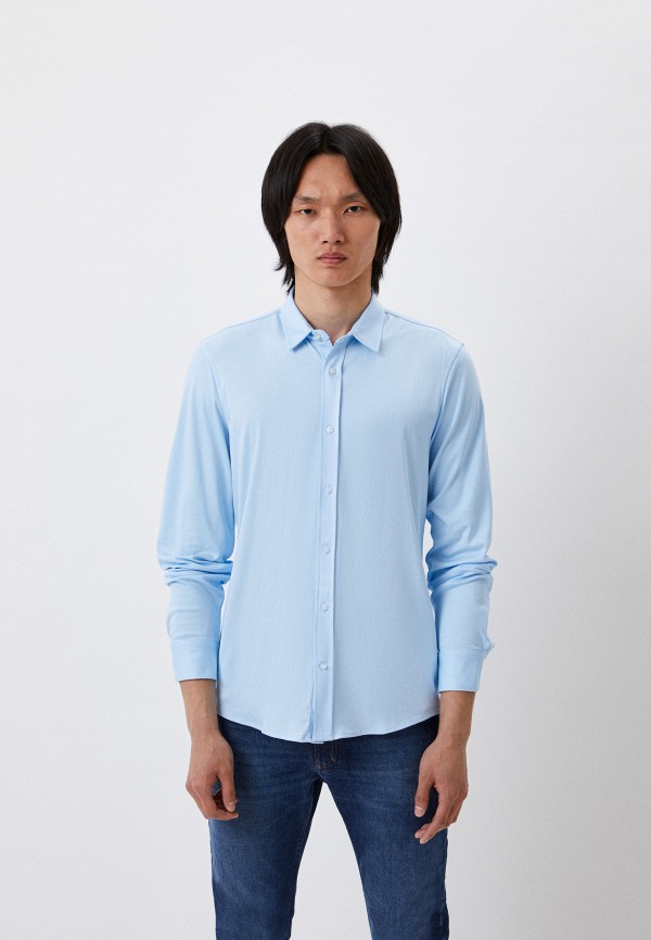Рубашка Calvin Klein голубой K10K109446 RTLABL376601