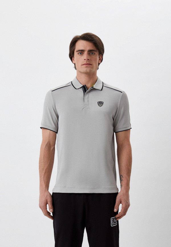 

Поло EA7, Серый, GOLF PRO
