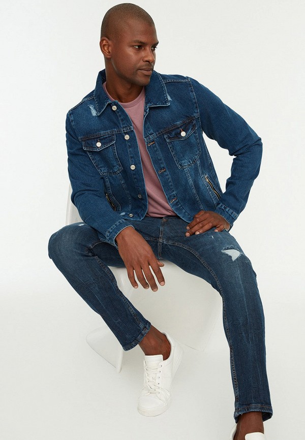 фото Куртка джинсовая trendyol