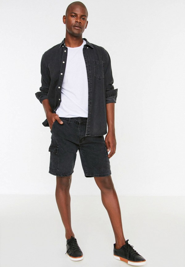 фото Шорты джинсовые trendyol