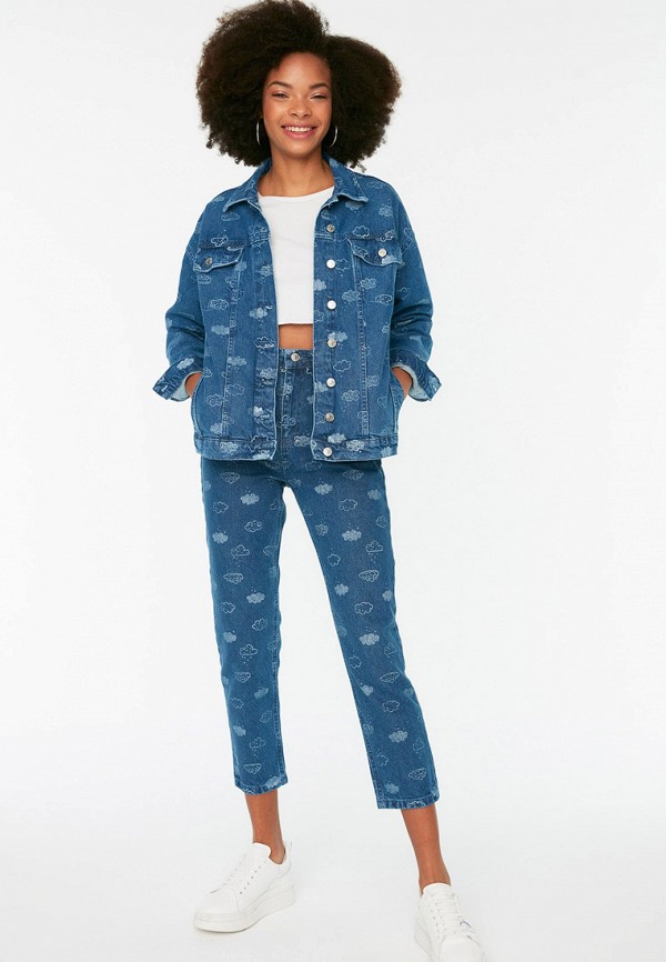 фото Куртка джинсовая trendyol