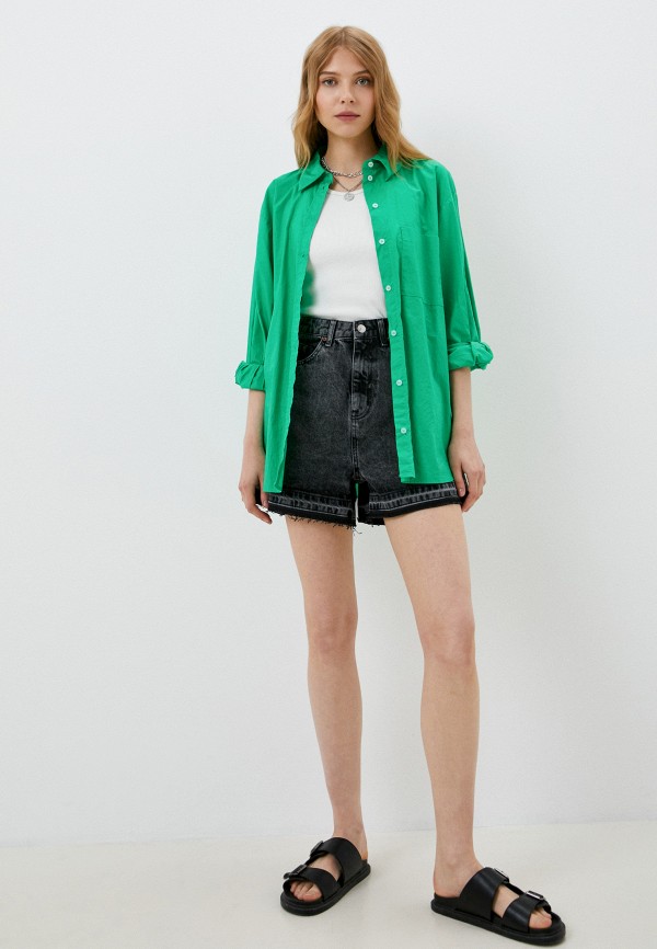 фото Шорты джинсовые trendyol