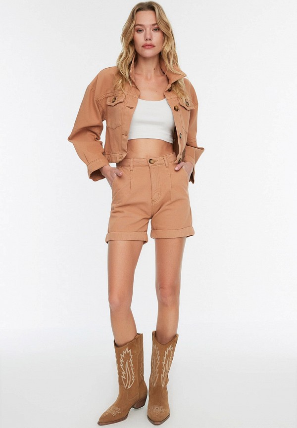 фото Шорты джинсовые trendyol