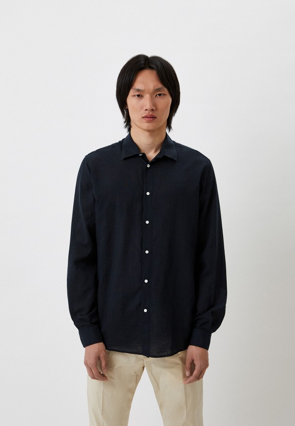 Рубашка Liu Jo Uomo синего цвета