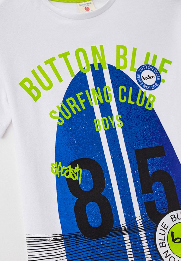 фото Футболка button blue