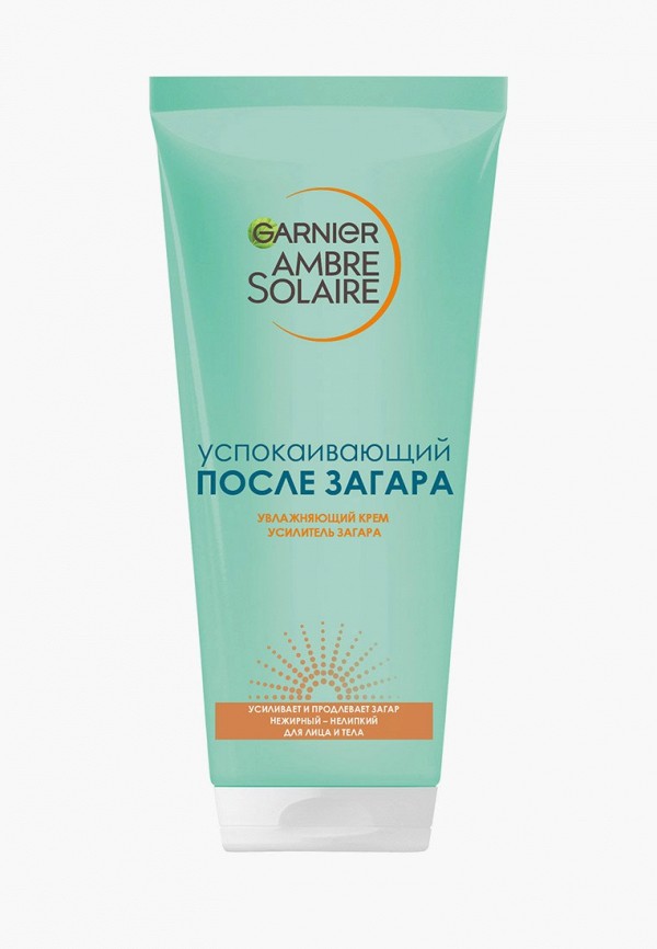 

Крем после загара Garnier, Прозрачный, с увлажняющим и успокаивающим действием, для усиления загара