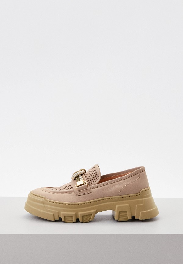 

Лоферы Pollini, Бежевый