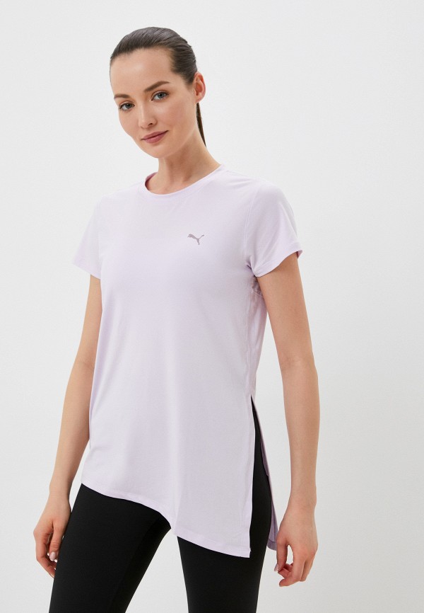 

Футболка спортивная PUMA, Фиолетовый, STUDIO OVERSIZED TEE
