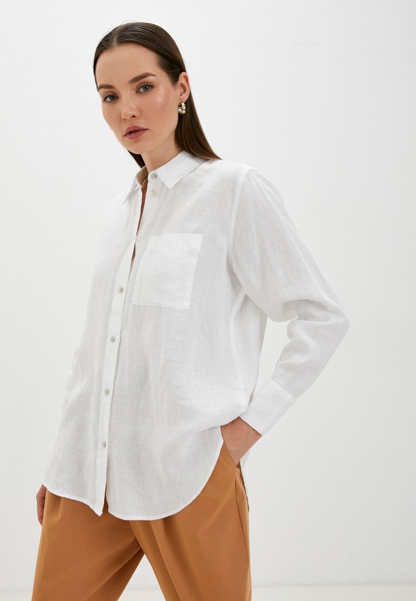 Рубашка Marks & Spencer белый T523864 RTLABL629801