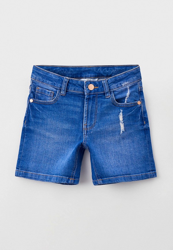 Шорты джинсовые Marks &amp; Spencer синего цвета