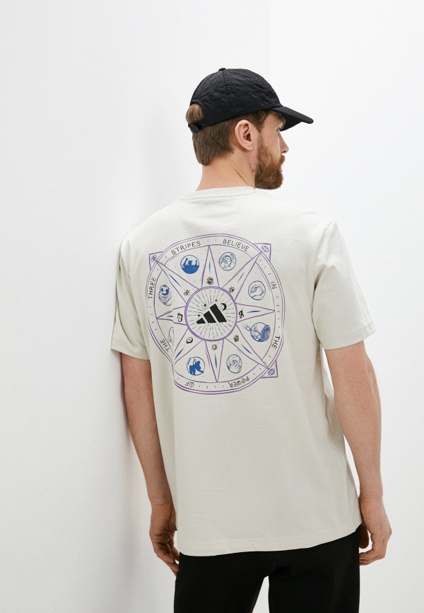 

Футболка adidas, Бежевый, MANDALA TEE M