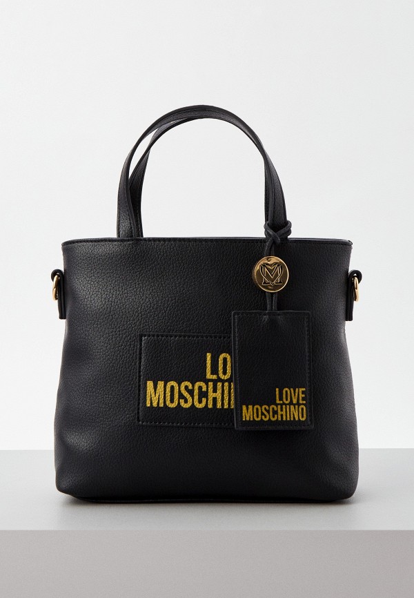 

Сумка и брелок Love Moschino, Черный