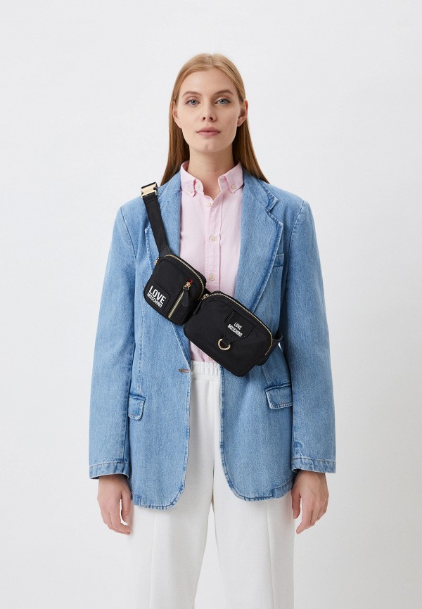 фото Сумка поясная love moschino