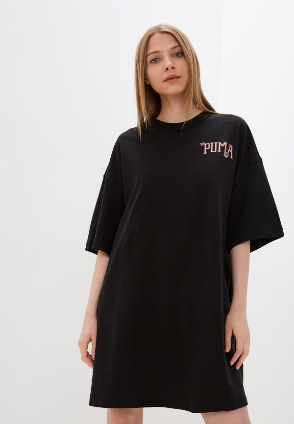

Платье PUMA, Черный, Downtown Graphic Tee Dress