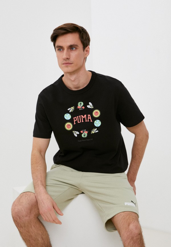 

Футболка PUMA, Черный, Downtown Graphic Tee