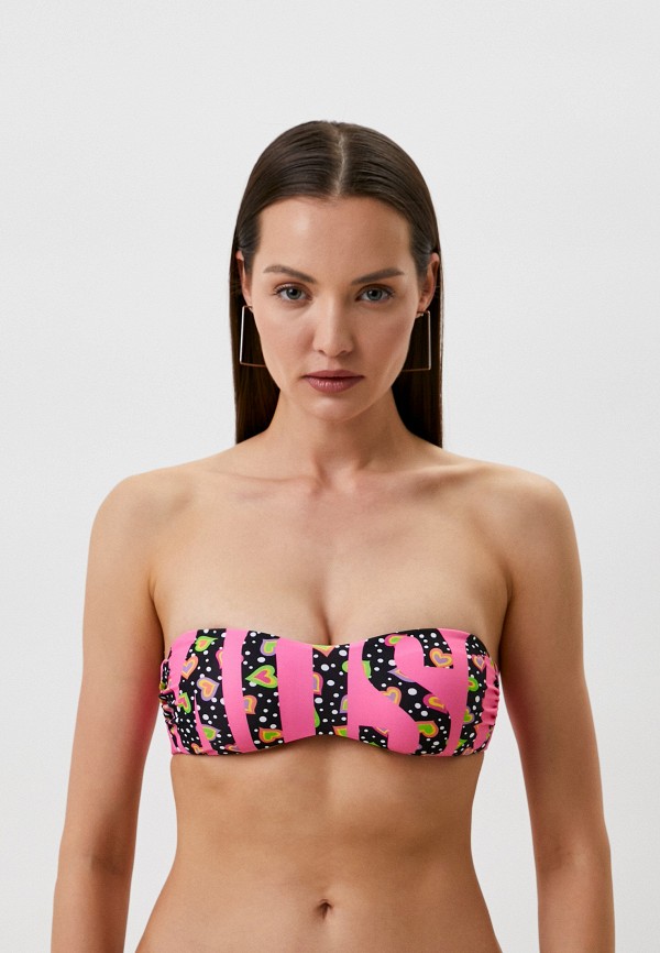 Лиф Moschino Swim розового цвета