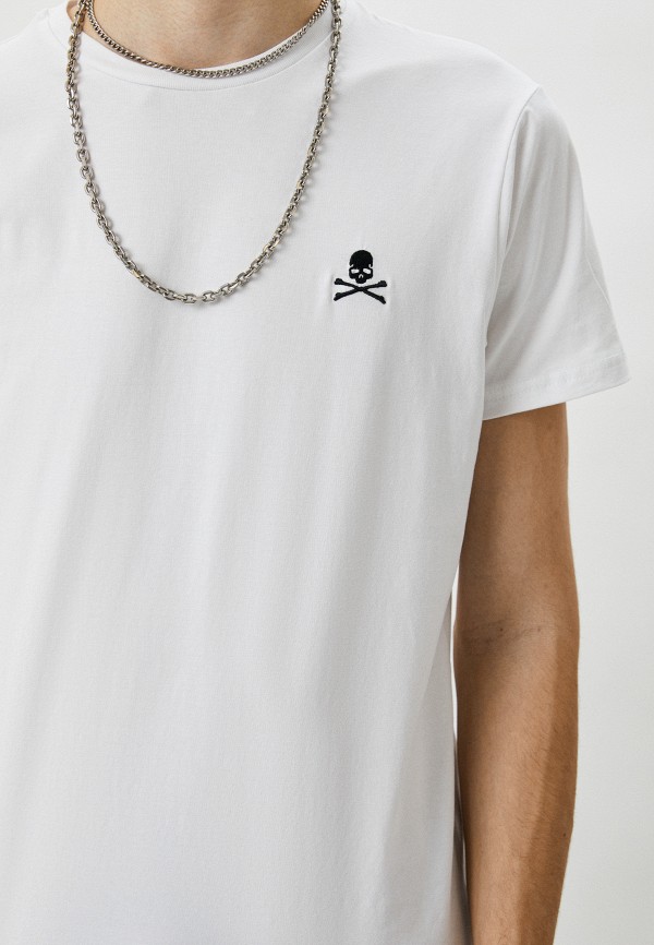 Футболка Philipp Plein белый, размер 52, фото 4