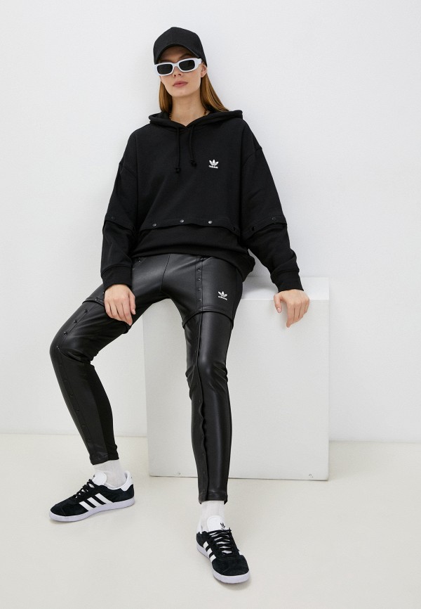 Брюки adidas Originals черный, размер 38, фото 2