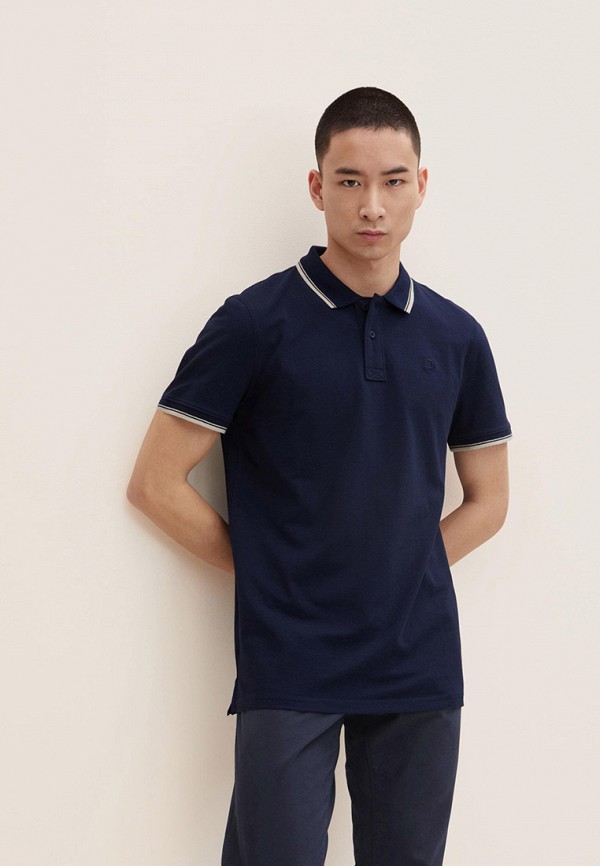

Поло Tom Tailor Denim, Синий