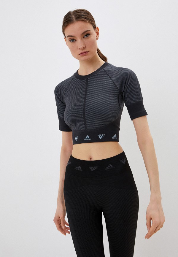 

Футболка спортивная adidas, Серый, WTR AEROKNIT T