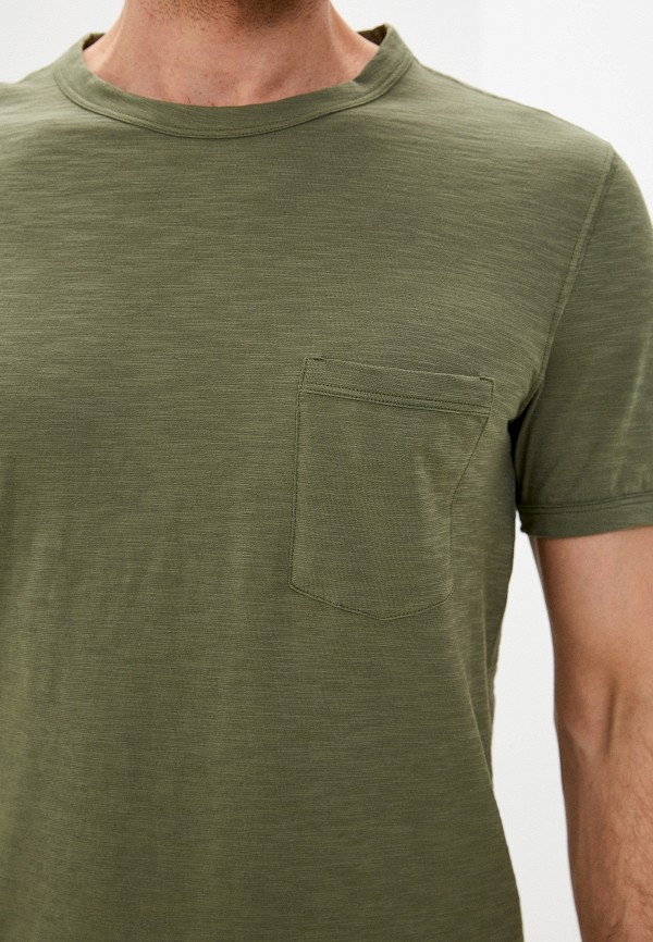 Футболка United Colors of Benetton хаки 3BVXJ1AJ9 RTLABM063101