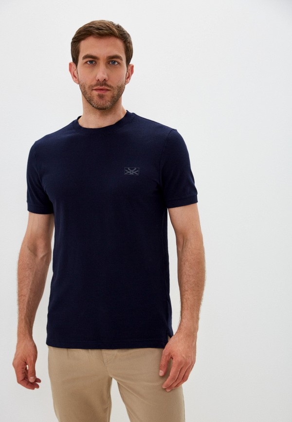 Футболка United Colors of Benetton синий 3NDBU101Q RTLABM063601