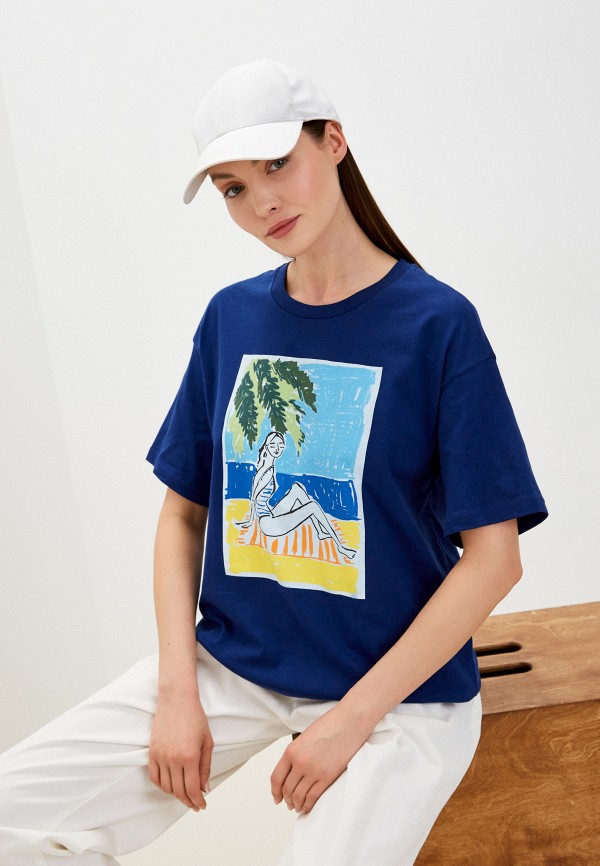 

Футболка United Colors of Benetton, Синий