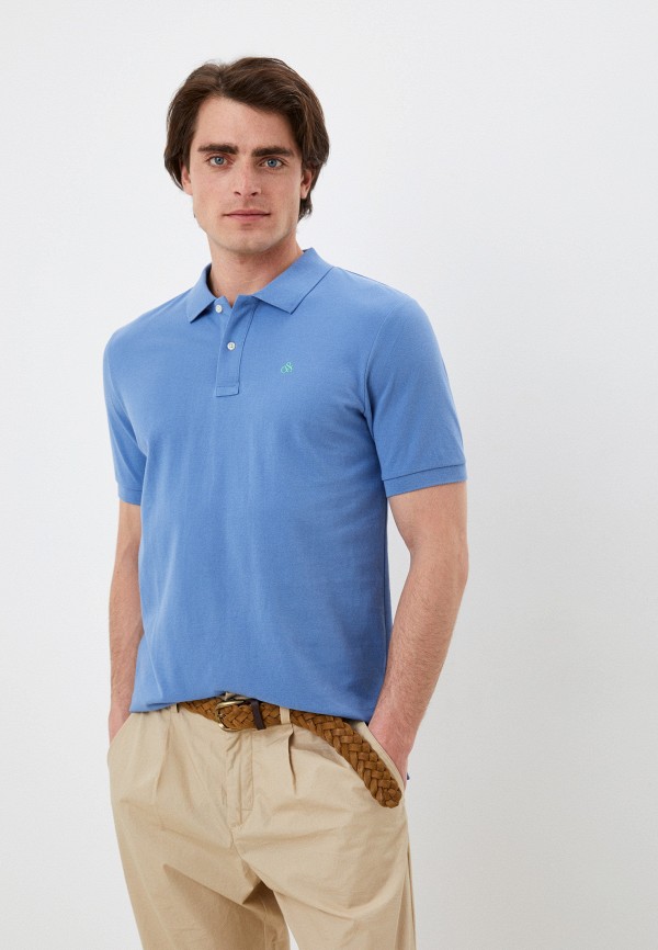 

Поло Scotch&Soda, Голубой