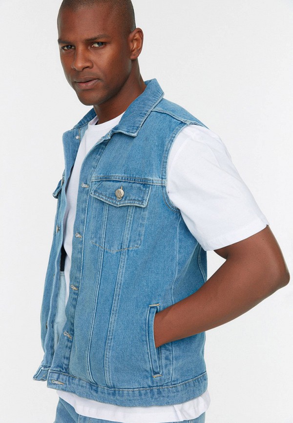 фото Жилет джинсовый trendyol