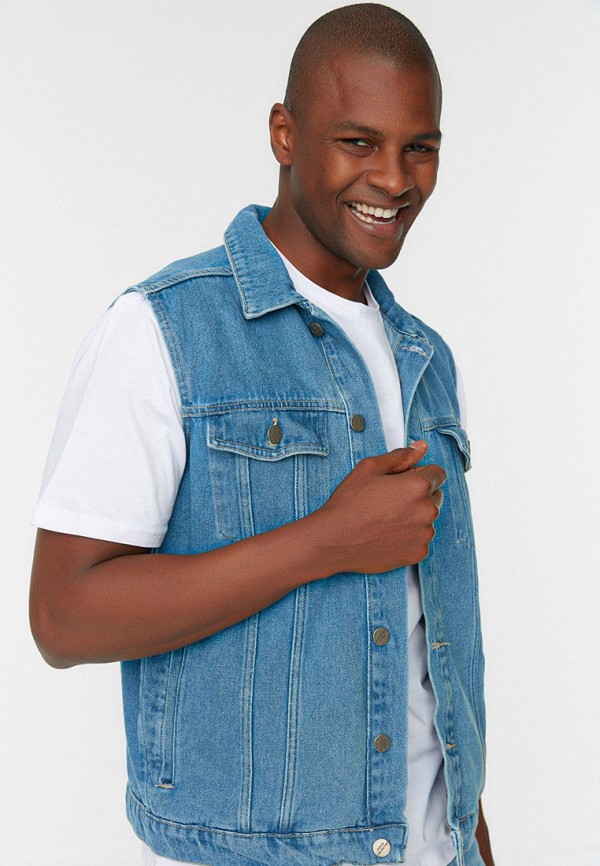 фото Жилет джинсовый trendyol